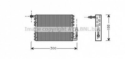 AVA QUALITY COOLING al5058 -  Конденсатор, кондиционер